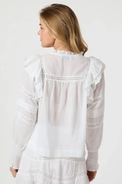 Sale Neo Noir Mauri S Voile Blouse 164698 120