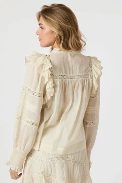 Sale Neo Noir Mauri S Voile Blouse 164698 191