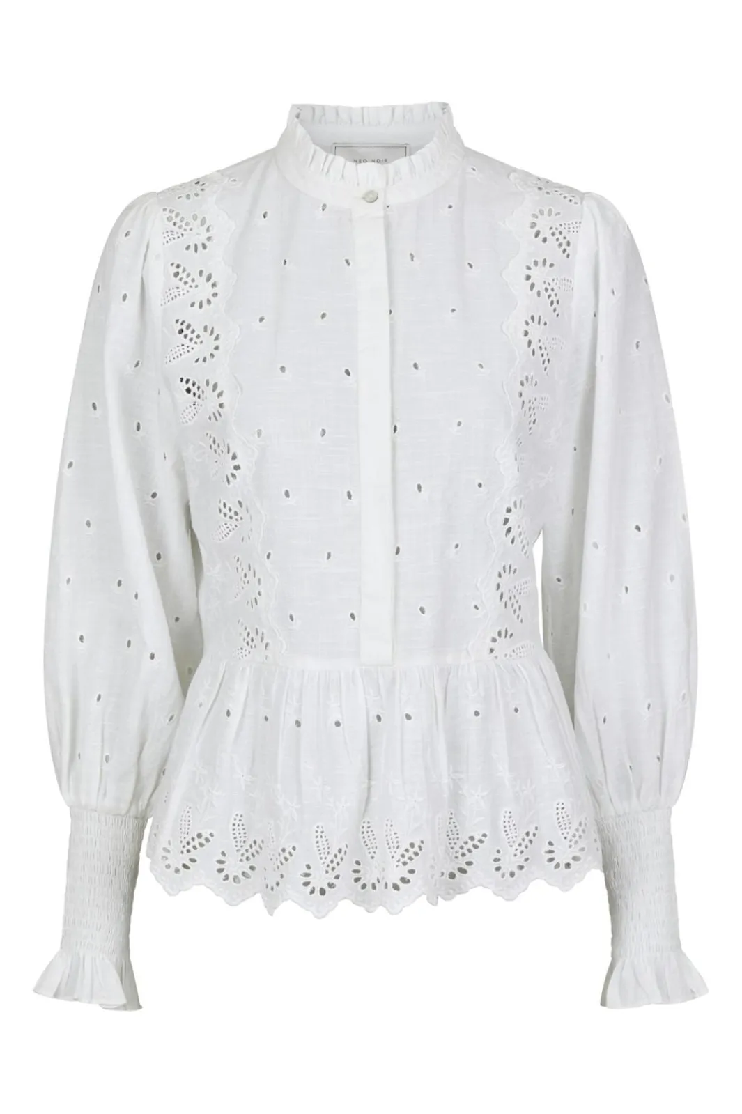 Sale Neo Noir Maviana Emb Blouse White