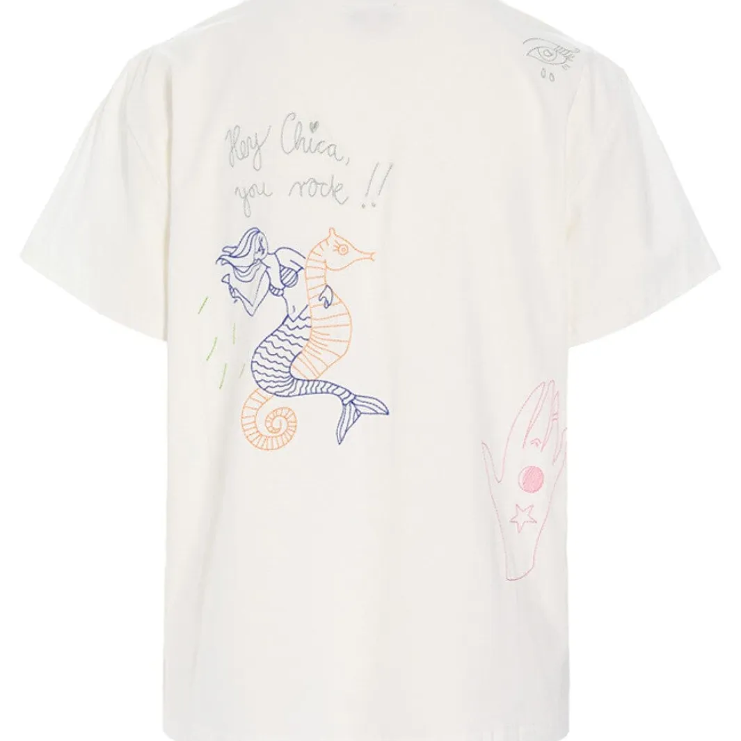 Clearance Hunkøn Mavis T-Shirt 26010 White