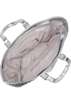 Sale Núnoo Maxi Shopper Braided Recycled Cool 70239111 Silver