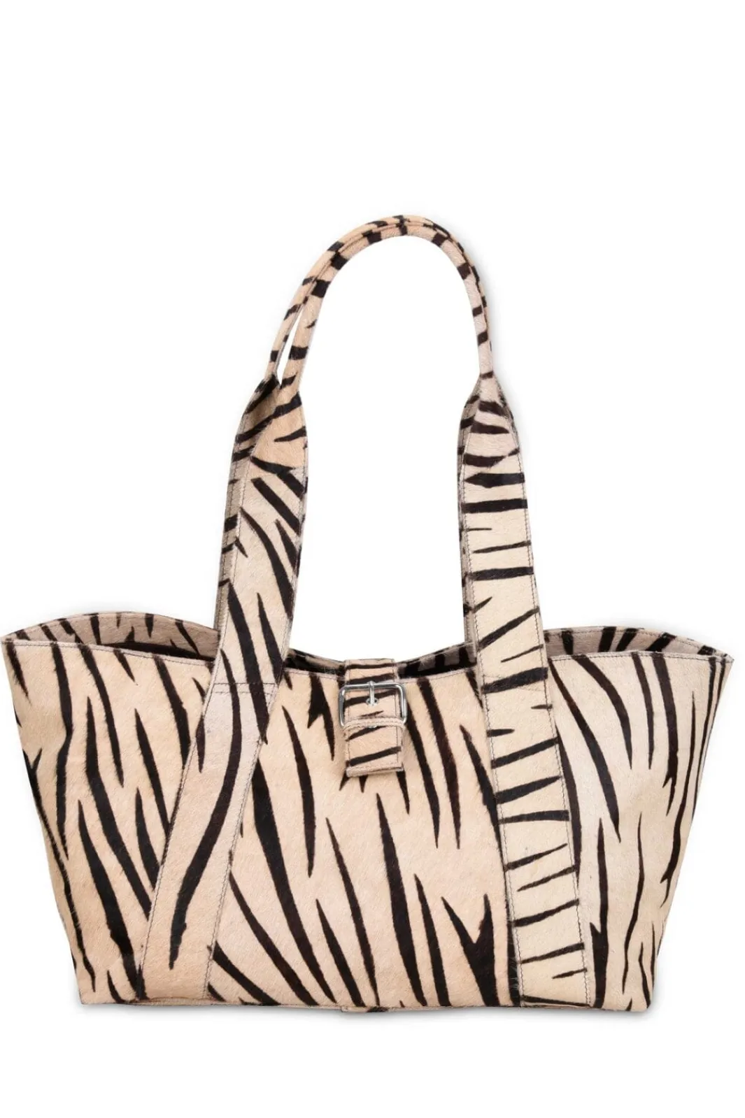 Hot Núnoo Maxi Shopper Brown Deluxe 70308920 Stripes