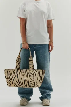 Hot Núnoo Maxi Shopper Brown Deluxe 70308920 Stripes