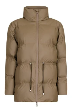 Hot Neo Noir Mayra C Puffer Jacket Dark Taupe