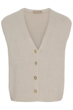 Marta Du Chateau Mdcamara Vest 5215 Beige