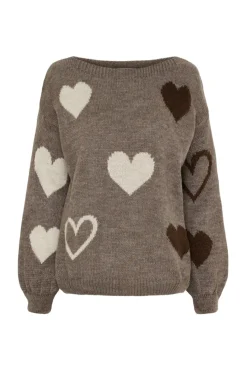 Clearance Marta Du Chateau Mdcamarante Knit 64023 Fango