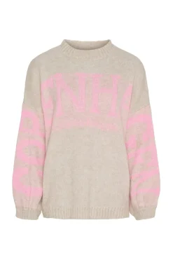 Clearance Marta Du Chateau Mdcaria Knit 8111 Beige/Pink