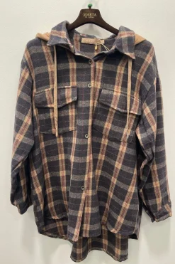 New Marta Du Chateau Mdcayla Shirt 251831 Blue Originale