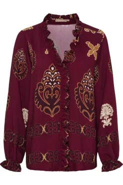 Discount Marta Du Chateau Mdcbrook Shirt 7648 Bordeaux3257Tpk