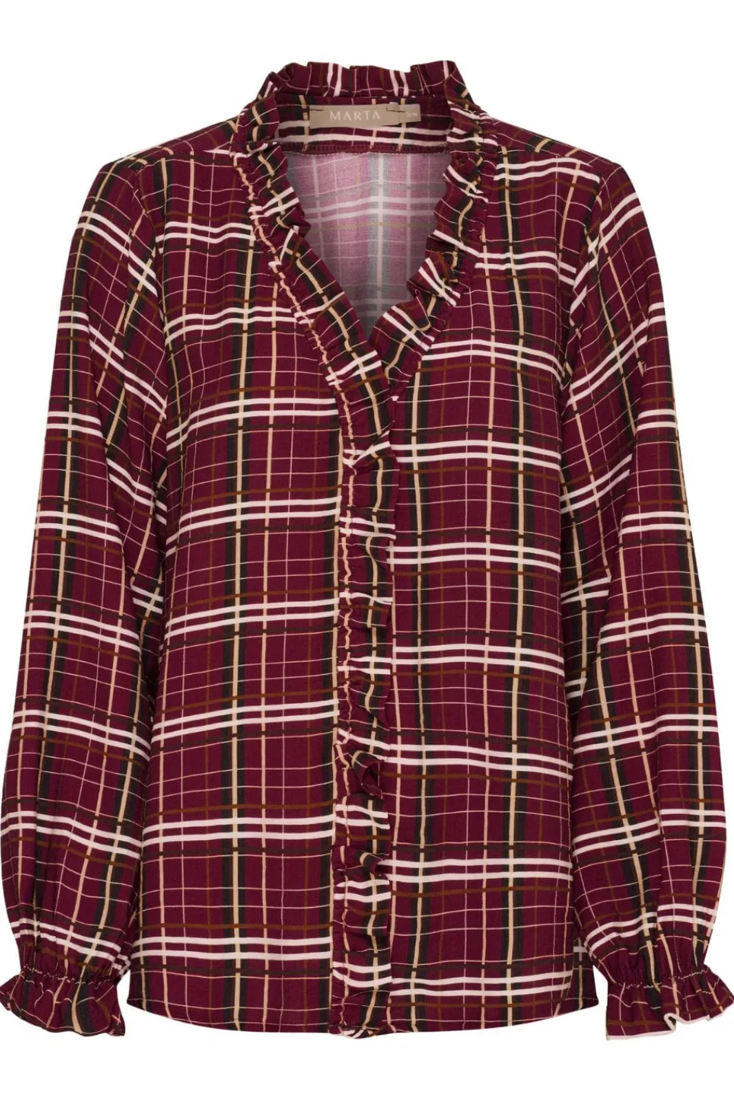 Hot Marta Du Chateau Mdcbrook Shirt 7648 Bordeaux10882Tpd