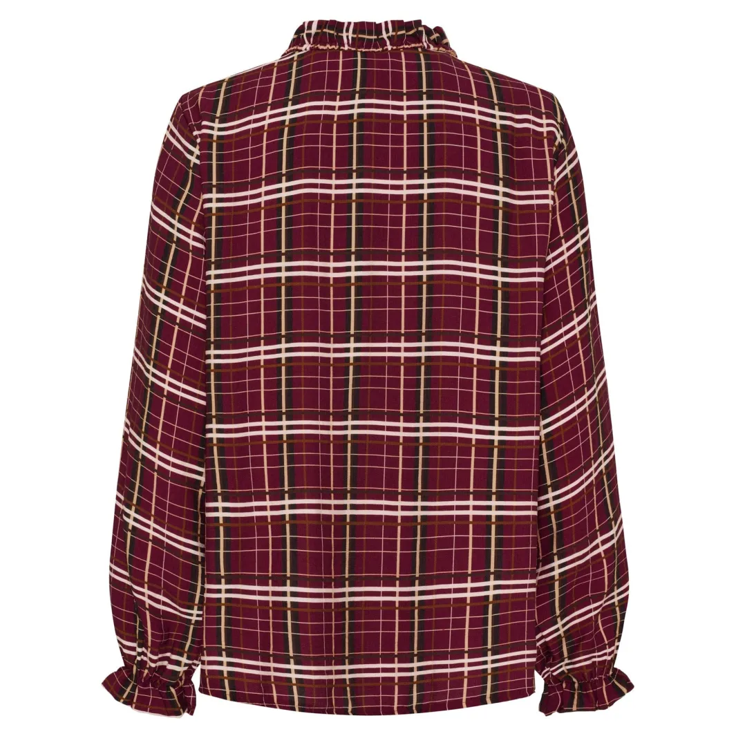 Hot Marta Du Chateau Mdcbrook Shirt 7648 Bordeaux10882Tpd