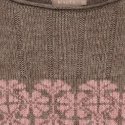 Hot Marta Du Chateau Mdcbruna Knit 8154 Fango/Rose