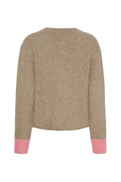 Online Marta Du Chateau Mdccalla Knit KNA052 Fango/Pinkw057