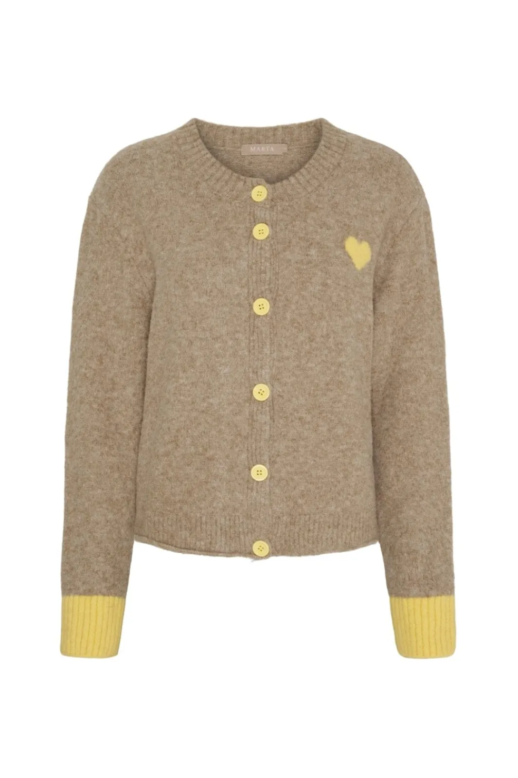 Online Marta Du Chateau Mdccalla Knit KNA052 Fango/Yelloww057