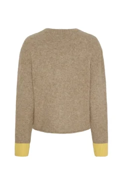 Online Marta Du Chateau Mdccalla Knit KNA052 Fango/Yelloww057
