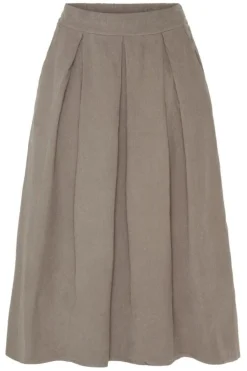 Clearance Marta Du Chateau Mdcciela Skirt 257080V Fango Solid