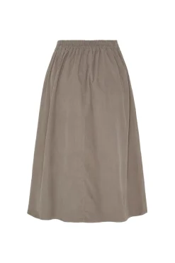 Clearance Marta Du Chateau Mdcciela Skirt 257080V Fango Solid