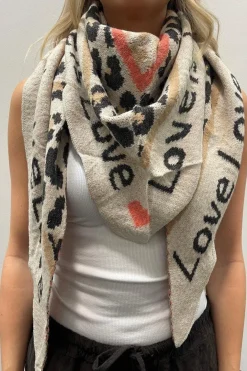 Marta Du Chateau Mdcclio Scarf BA-0746 Beige2