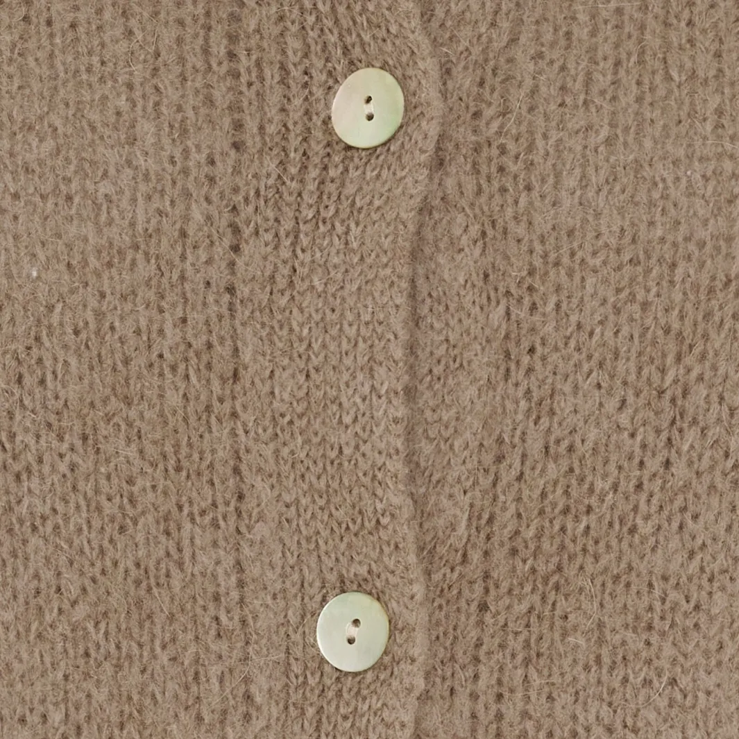 Marta Du Chateau Mdccosima Knit Cardigan 5223 Tortora27654