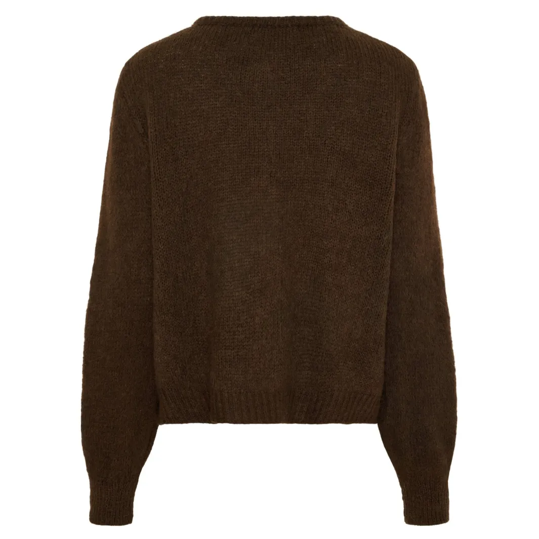 Outlet Marta Du Chateau Mdccosima Knit Cardigan 5223 Chocolat111909