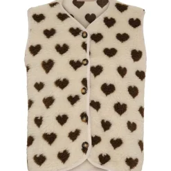 New Marta Du Chateau Mdcdahlia Vest 25710 Cream/Moro