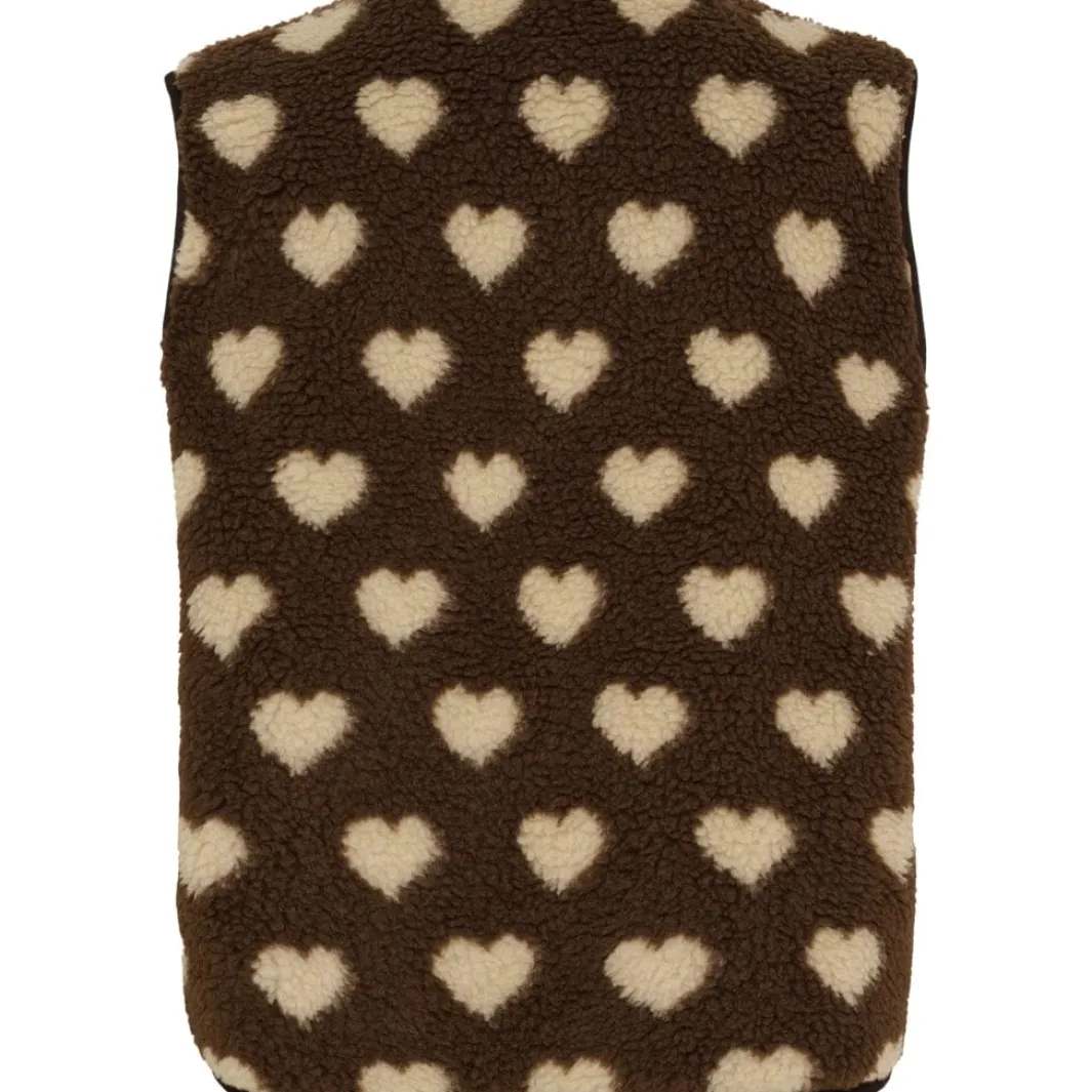 Clearance Marta Du Chateau Mdcdahlia Vest 25710 Moro/Camello