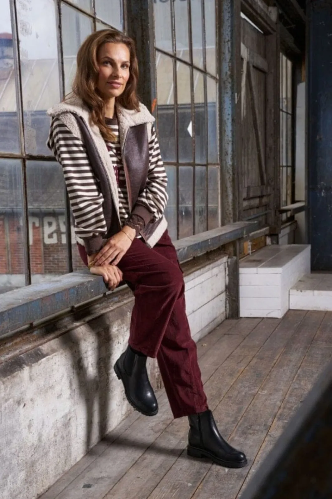 Outlet Marta Du Chateau Mdceclipse Pants 256422 Bordeaux6269