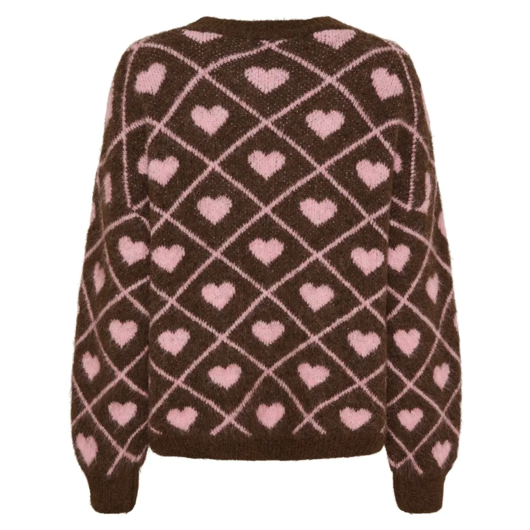 Outlet Marta Du Chateau Mdcferay Knit 8151 Moro9510/Rosa9532