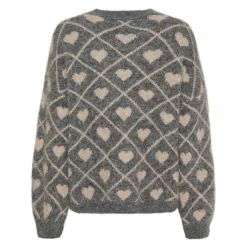 Hot Marta Du Chateau Mdcferay Knit 8151 Grigio9513/Beige9504
