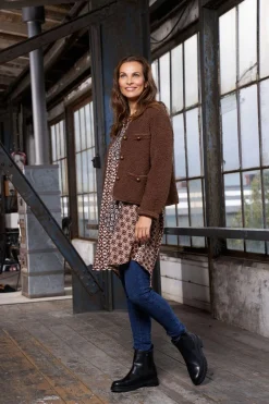 Best Marta Du Chateau Mdcfrost Jacket 258949 Moro