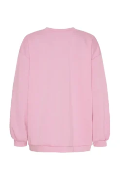 Sale Marta Du Chateau Mdchibiscus Sweatshirt 22659 Pink