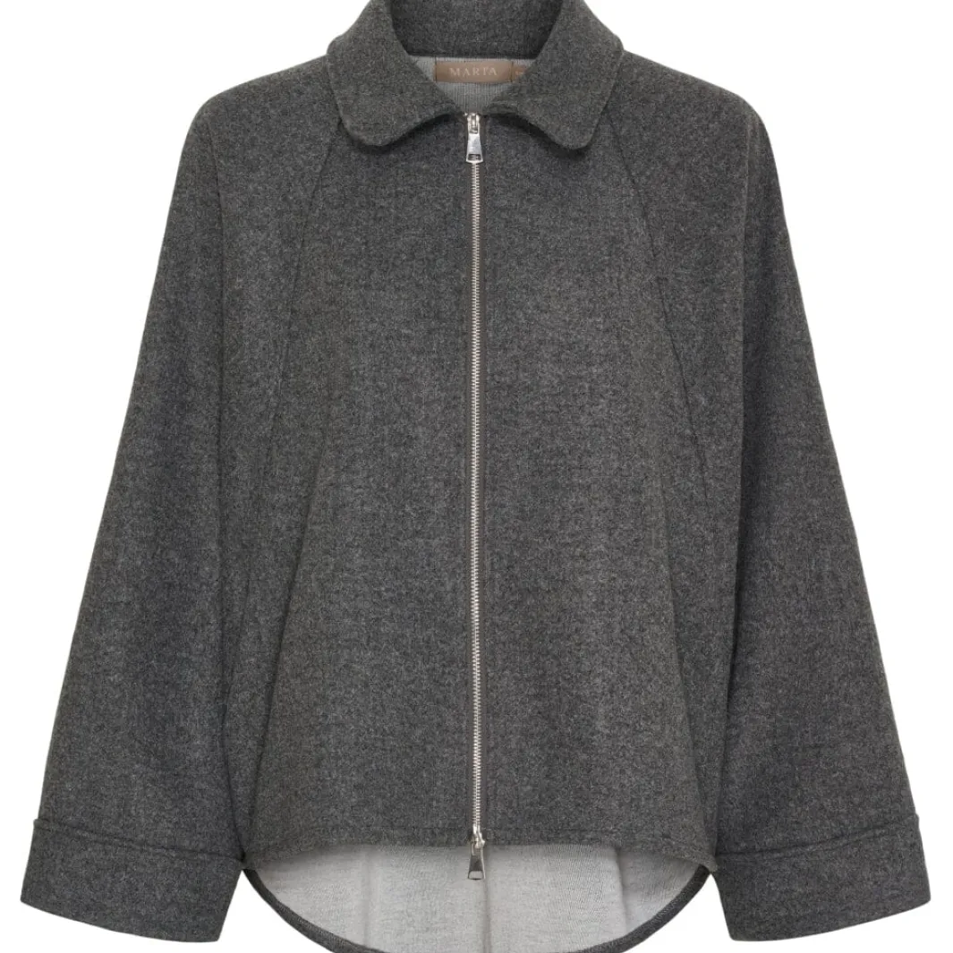 Discount Marta Du Chateau Mdcjulia Jacket 55123 Grigio10