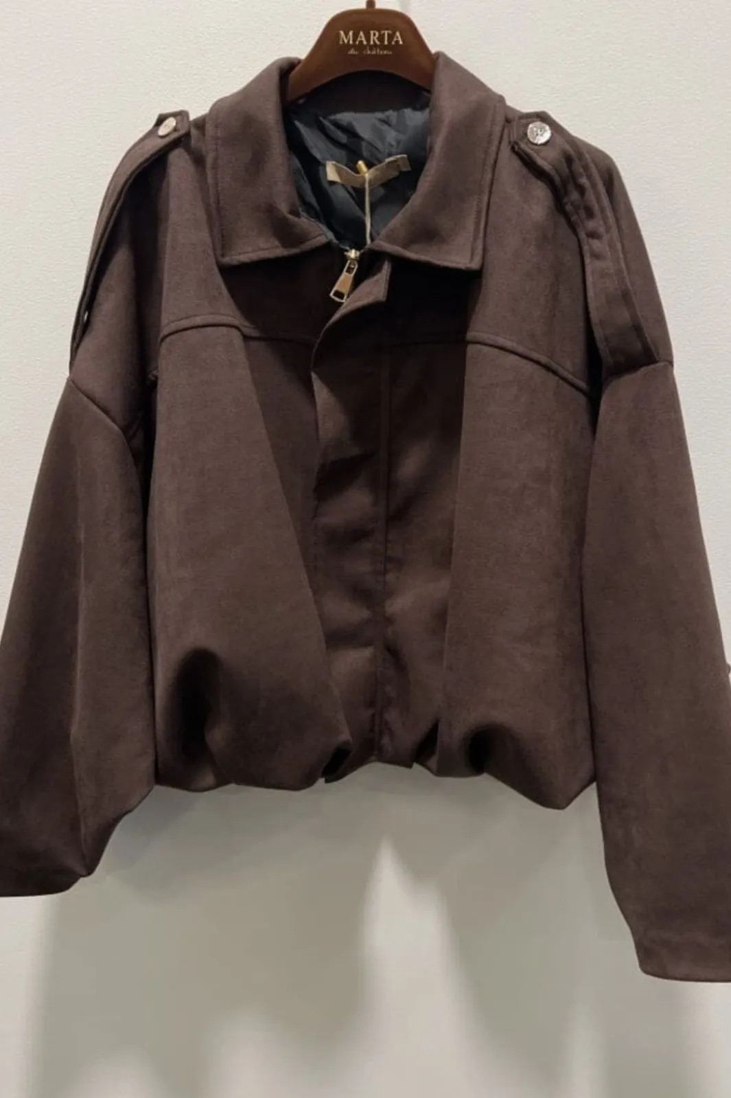 Marta Du Chateau Mdckamelia Jacket 7821 Moro