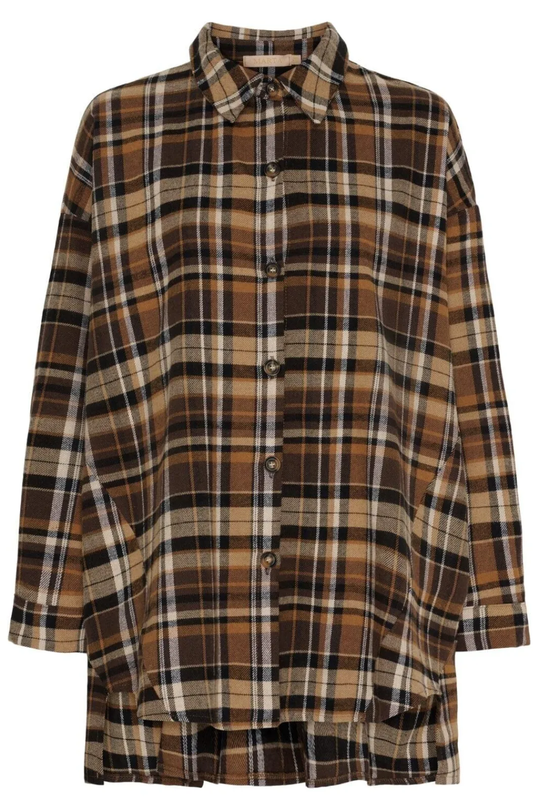 Discount Marta Du Chateau Mdclaureline Shirt 248459 Camel J-Tex
