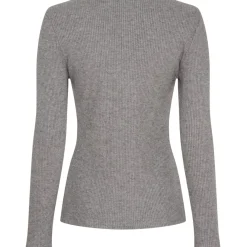 Clearance Marta Du Chateau Mdclunara Ls Tee 38915M Grey