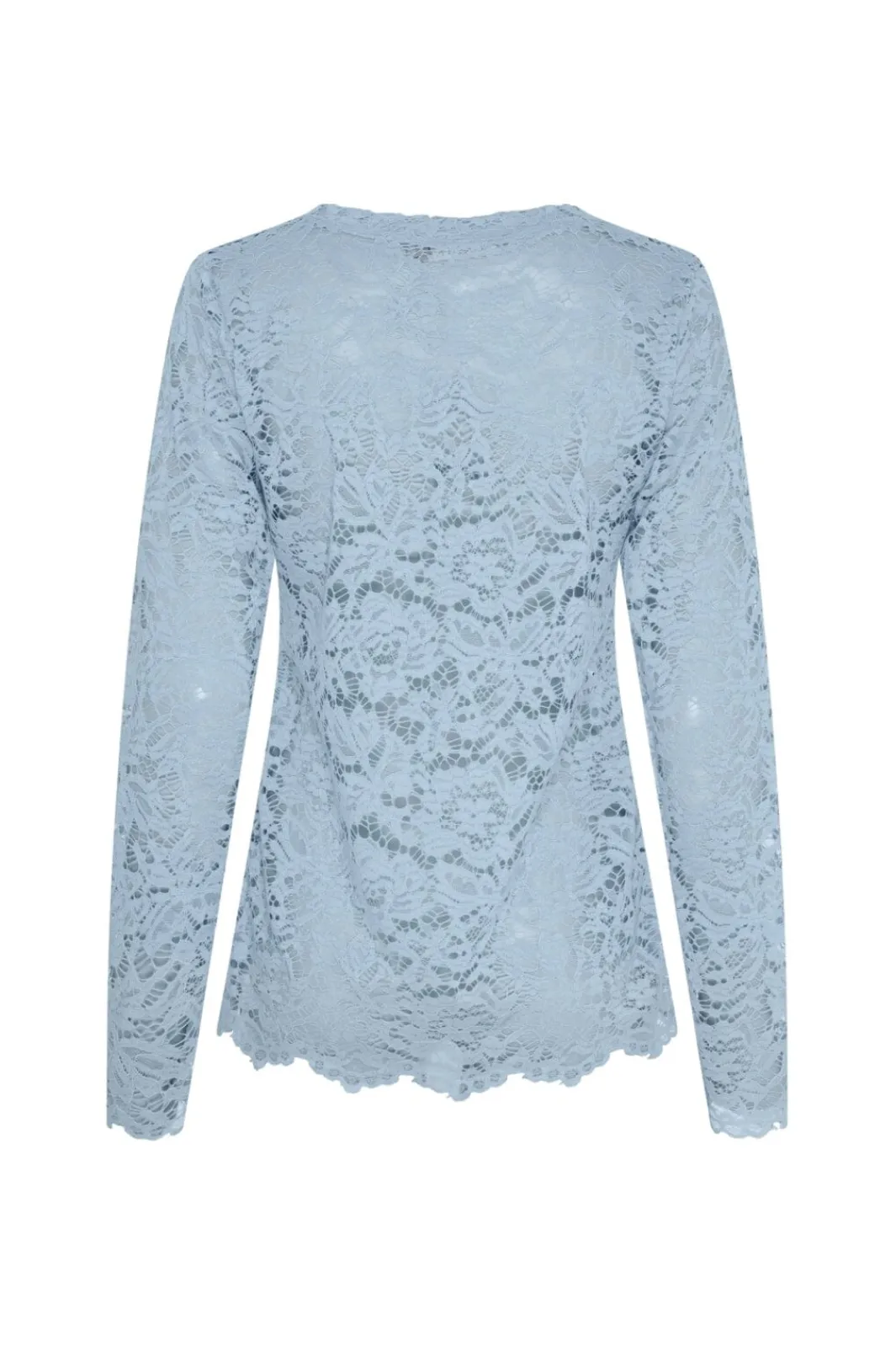 Clearance Marta Du Chateau Mdcmilley Ls Tee 7707 Light Blue