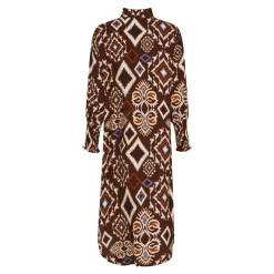 Online Marta Du Chateau Mdcmoss Dress 7617- Marrone786Tpz