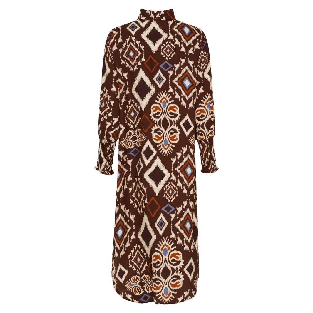 Online Marta Du Chateau Mdcmoss Dress 7617- Marrone786Tpz