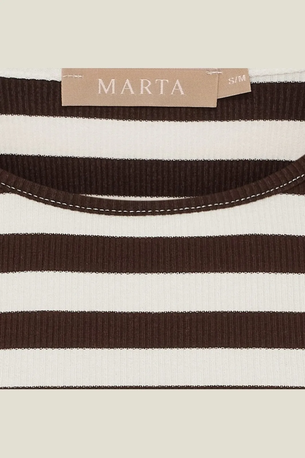 Outlet Marta Du Chateau Mdcnena Tee 7524 Marone73466