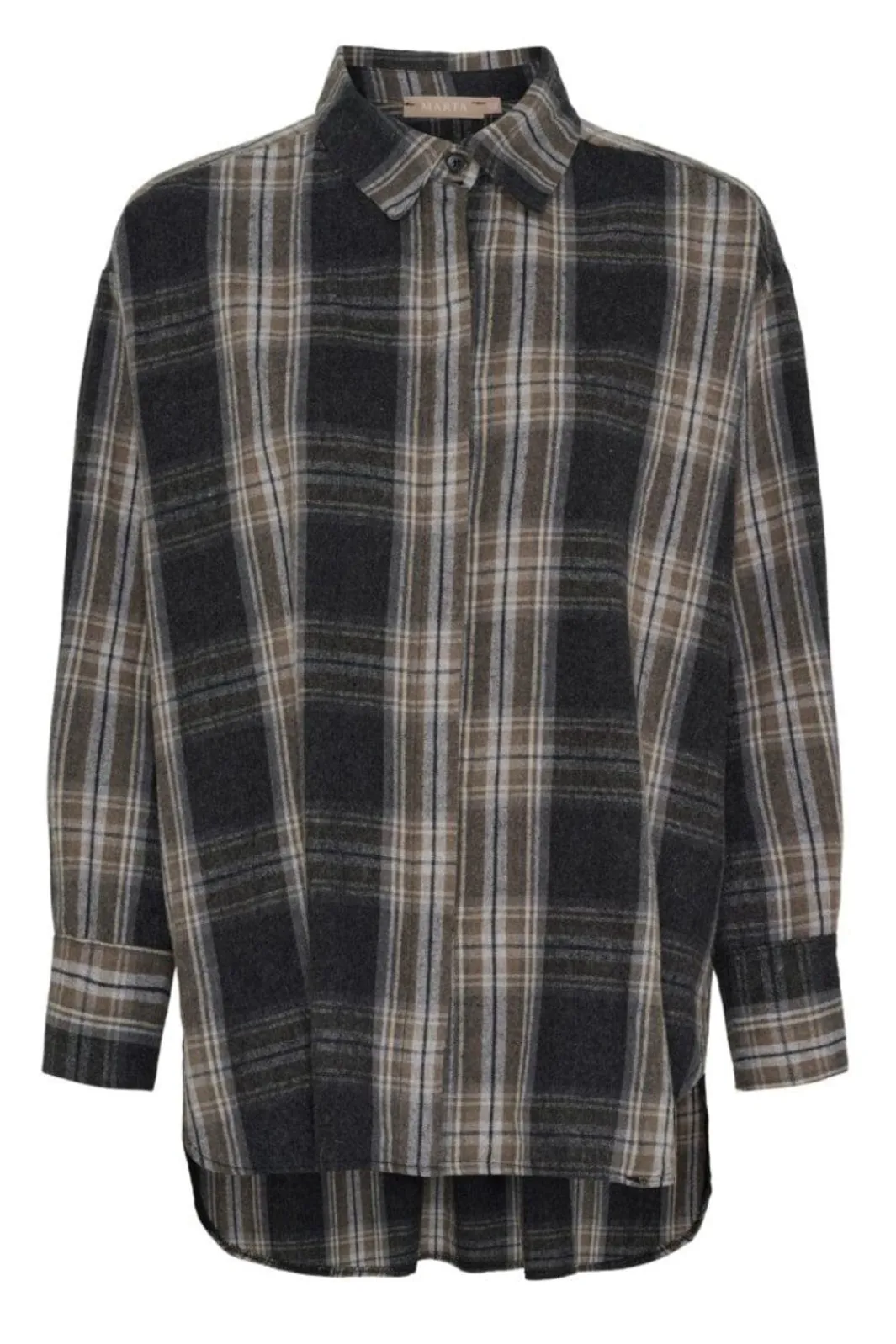Discount Marta Du Chateau Mdcorlanda Shirt 7497 Grey79231