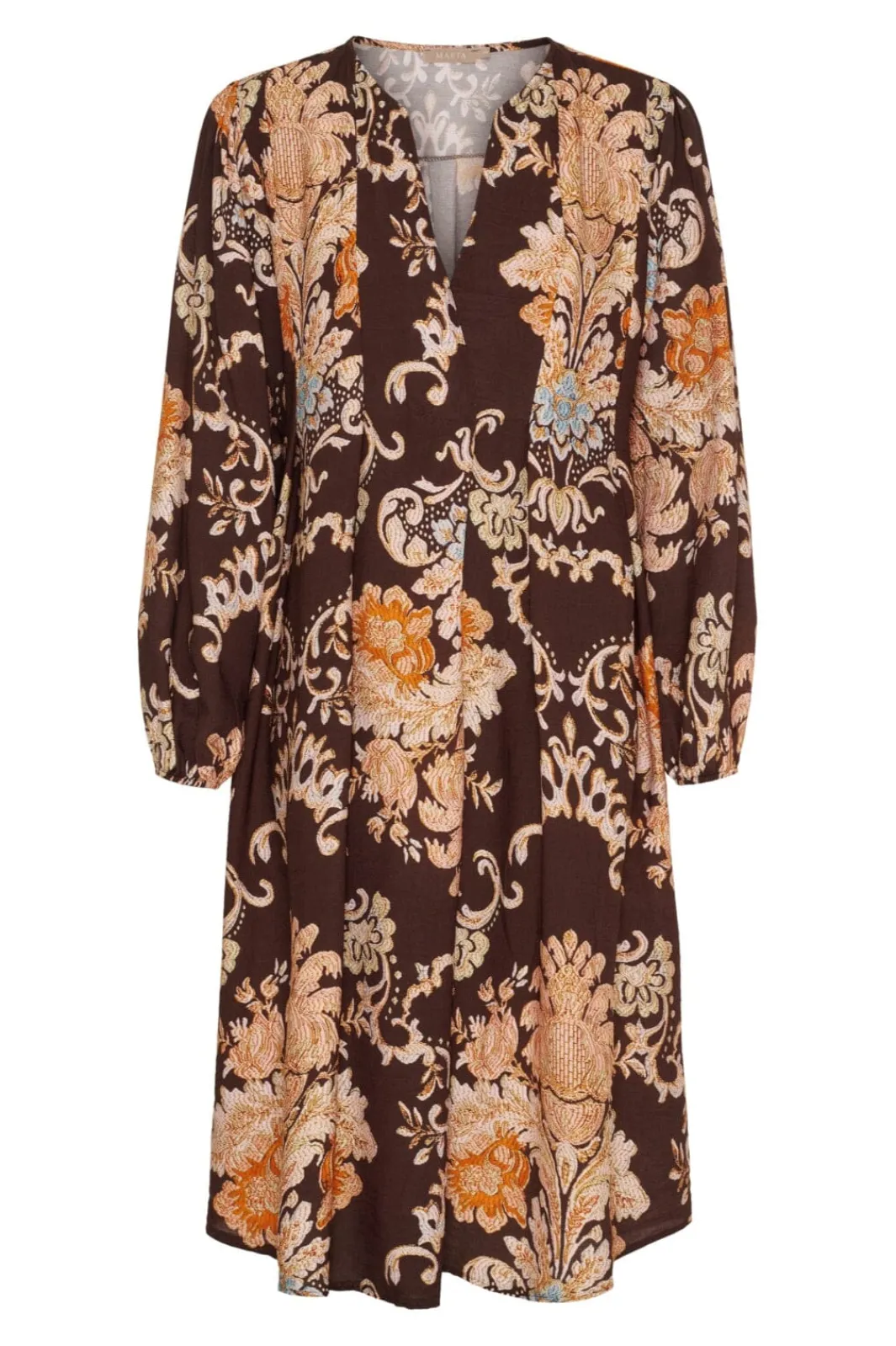 Outlet Marta Du Chateau Mdcparsley Dress 7622 Marrone2891Tps