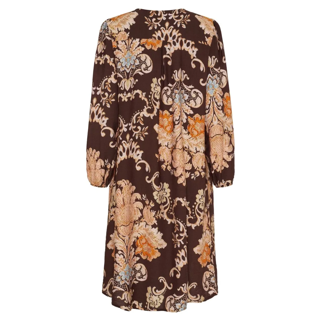 Outlet Marta Du Chateau Mdcparsley Dress 7622 Marrone2891Tps