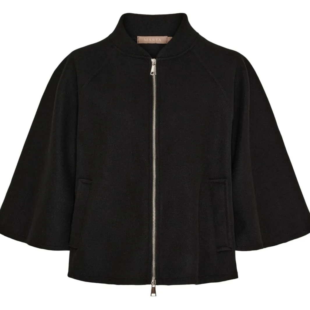 Marta Du Chateau Mdcpia Jacket 55136M Black1