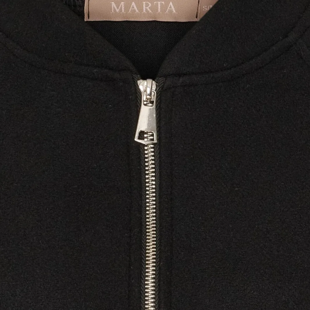 Marta Du Chateau Mdcpia Jacket 55136M Black1