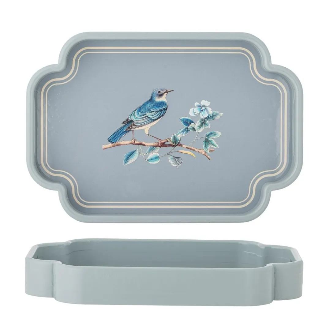 Clearance Bloomingville Meggie Fad, Blå, MDF 82072761 Blue