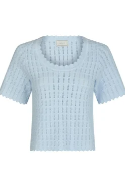 Neo Noir Meiko Solid Knit Blouse 164706 145