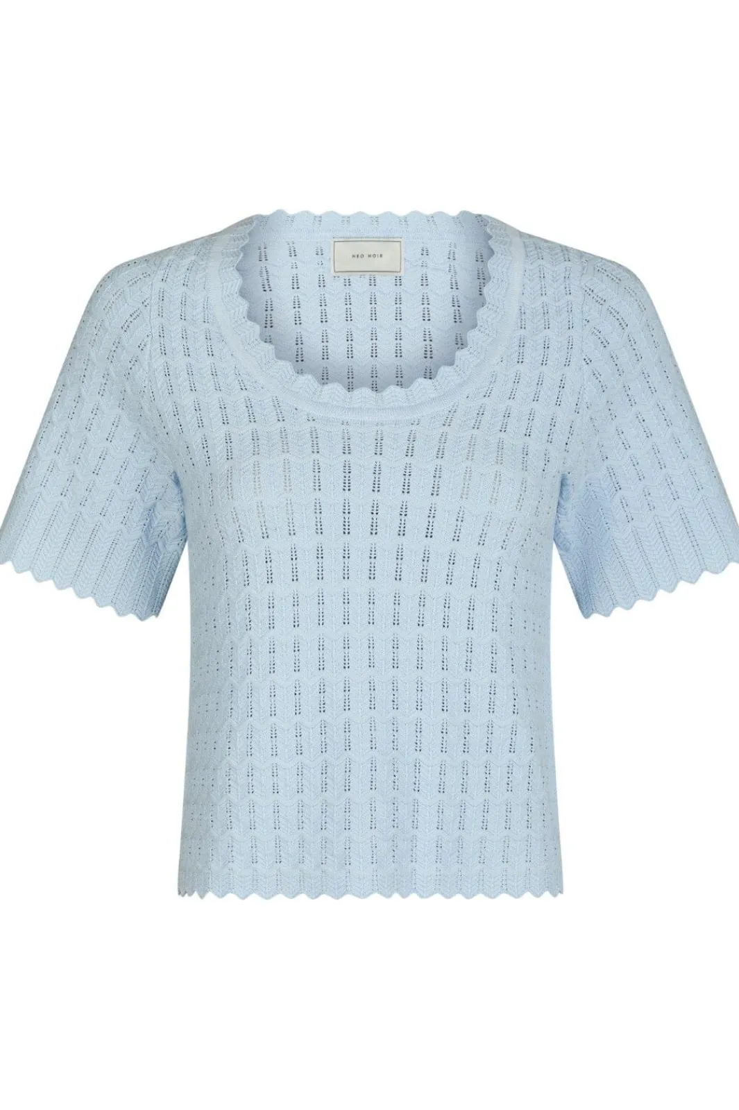 Neo Noir Meiko Solid Knit Blouse 164706 145