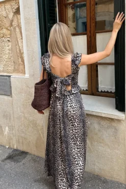 Sale BYIC Melbaic Dress A23117 Leo Print