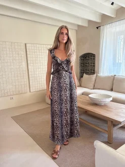 Sale BYIC Melbaic Dress A23117 Leo Print