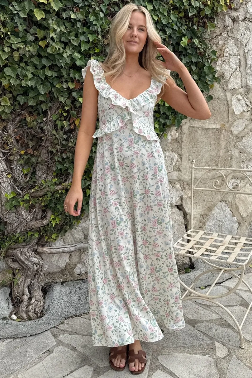 New BYIC Melbaic Dress A23117 Romantic Bloom